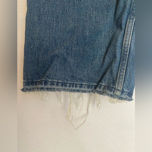 Gap Jeans Low Stride Rise 30 10 Petite Light Wash Blue Short Wide Leg - Picture 6 of 7